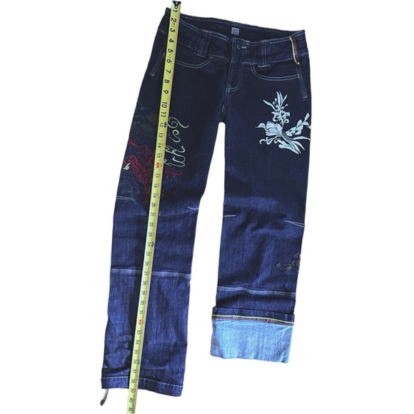 Girbaud Embroidered Scuttle Tape Streetwear Jeans - Picture 5 of 16